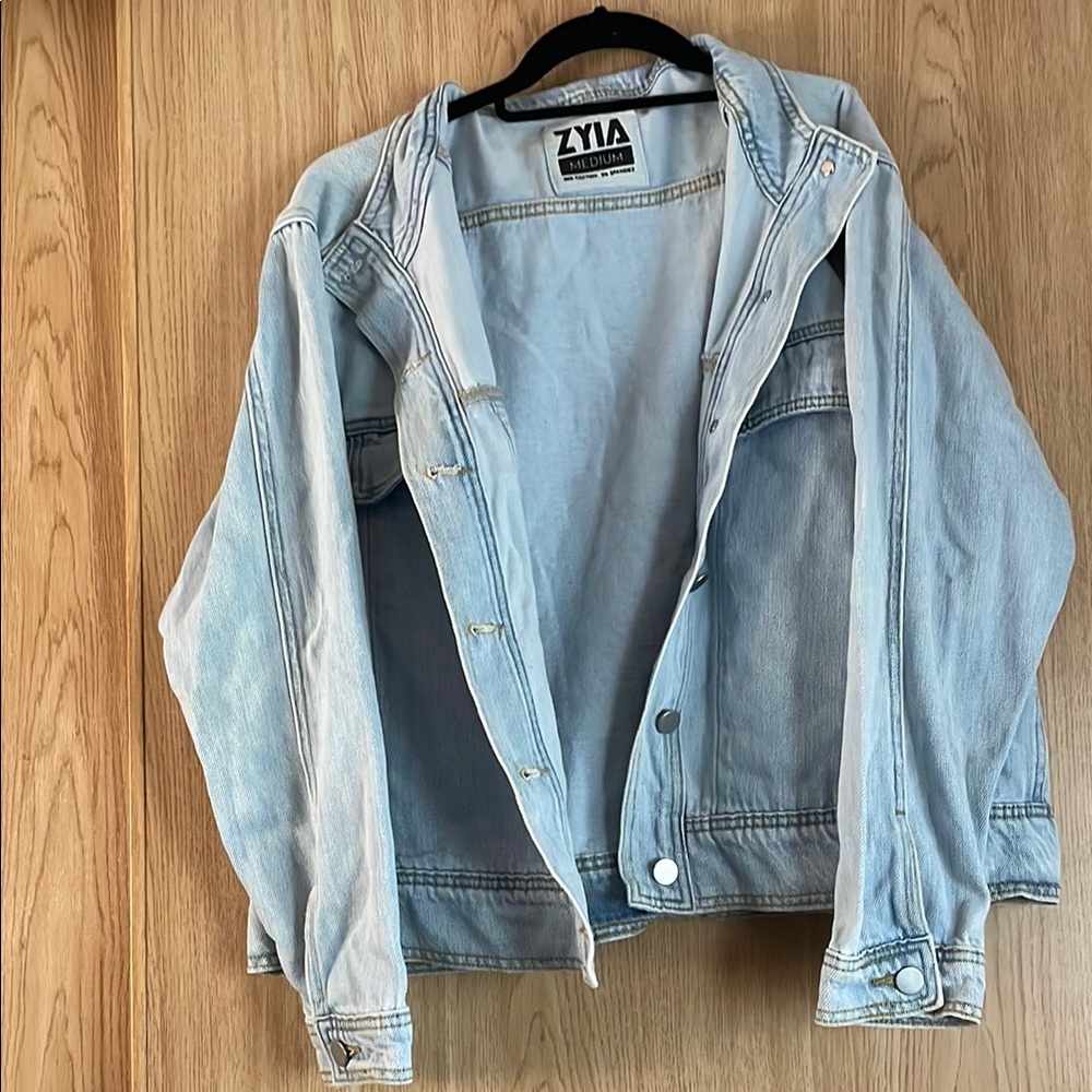 ZYIA Sky Blue Denim Jacket